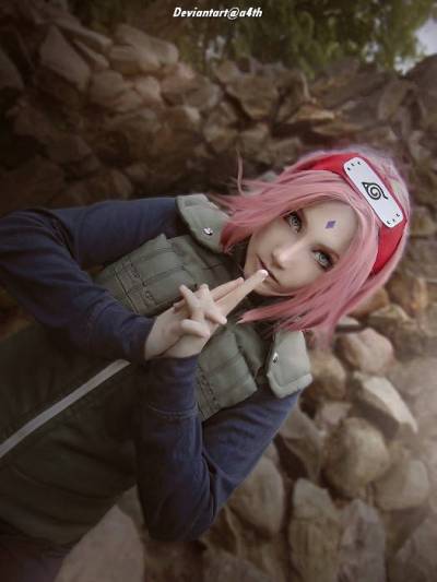 Naruto Shippuden - Sakura Haruno Cosplay
