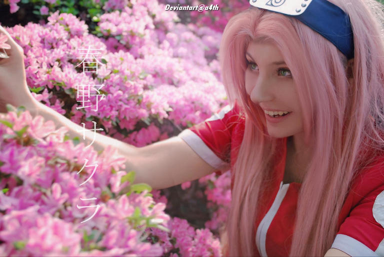 Naruto Shippuden - Sakura Haruno Cosplay - anime character costume photo Naruto Shippuden - Sakura Haruno Cosplay - anime character costume photo