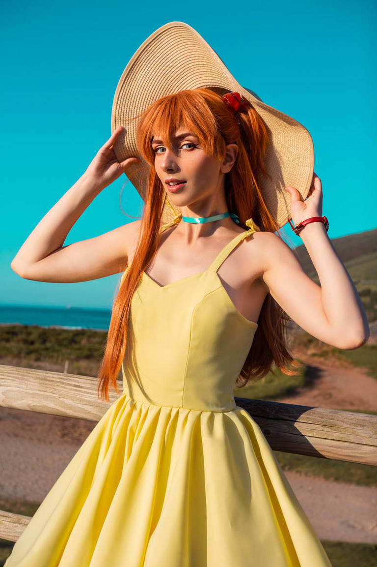 Neon Genesis Evangelion - Asuka Langley Sohryu (Casual) Cosplay - cosplay study