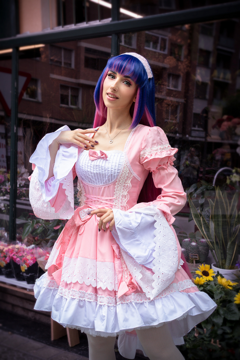Panty & Stocking with Garterbelt - Stocking Anarchy Cosplay - delicate portrait Panty & Stocking with Garterbelt - Stocking Anarchy Cosplay - delicate portrait