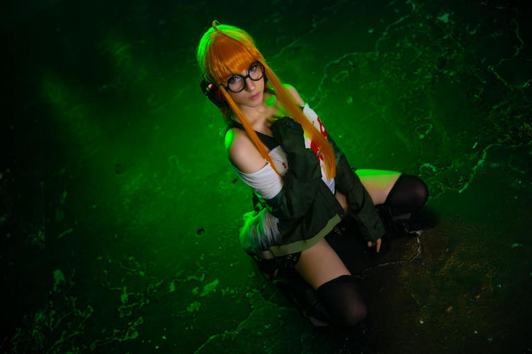 Persona 5 - Futaba Sakura (Oracle) Cosplay - inspired capture