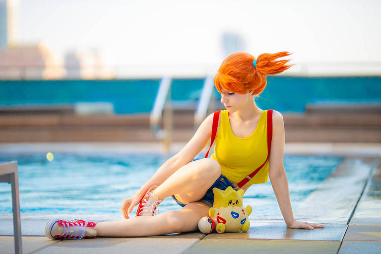 Pokemon - Misty Williams Cosplay - elegant character representation