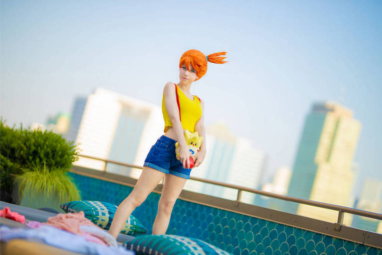 Pokemon - Misty Williams Cosplay - mature aesthetic capture