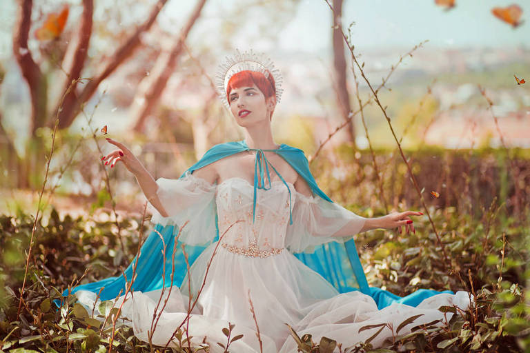 Princess Original Vision Cosplay - delicate character portrait