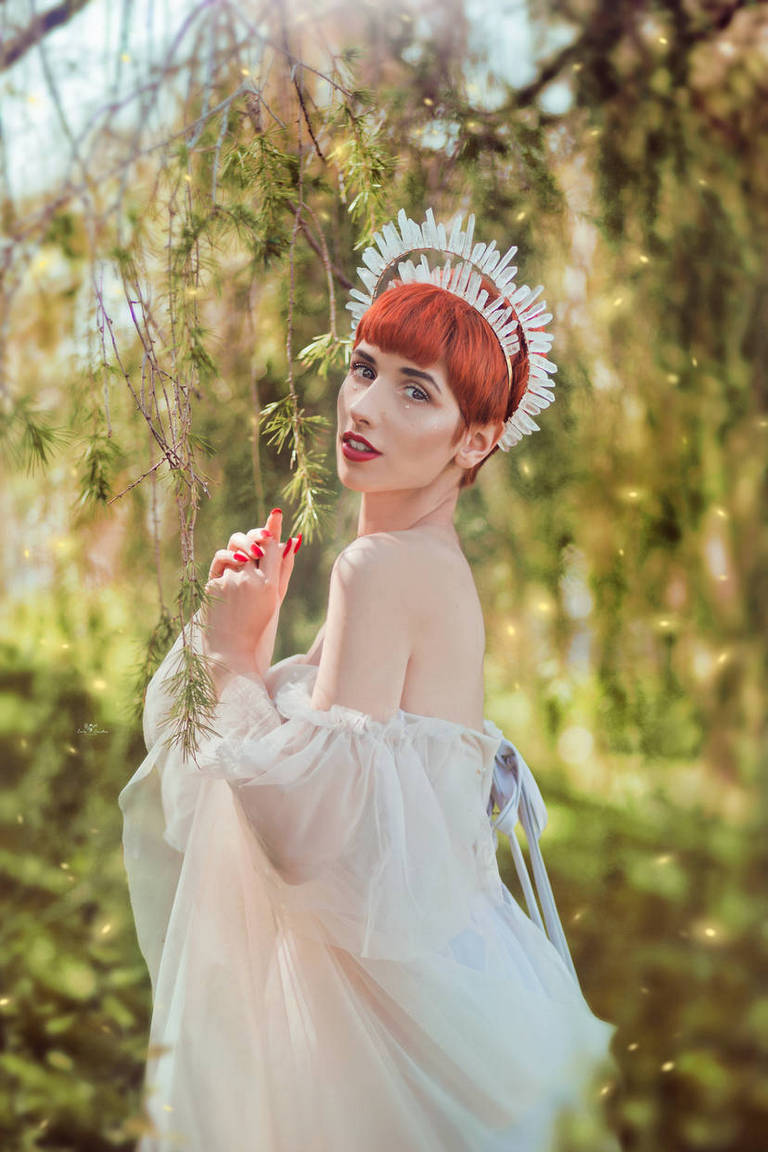 Princess Original Vision Cosplay - expressive character portrait