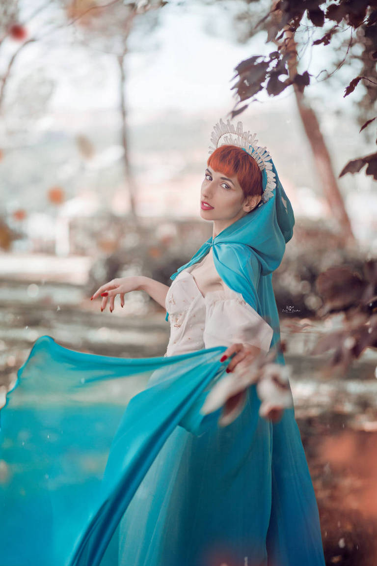 Princess Original Vision Cosplay - soft focus costume shot