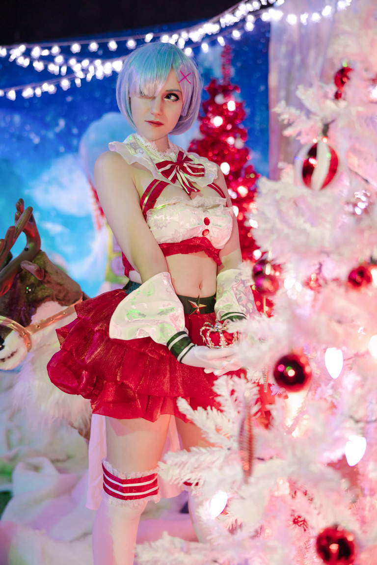 Re Zero - Starting Life in Another World - Rem (Christmas) Cosplay - seductive vision Re Zero - Starting Life in Another World - Rem (Christmas) Cosplay - seductive vision