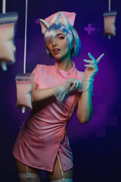 Re Zero - Starting Life in Another World - Rem (Kitty Nurse) Cosplay