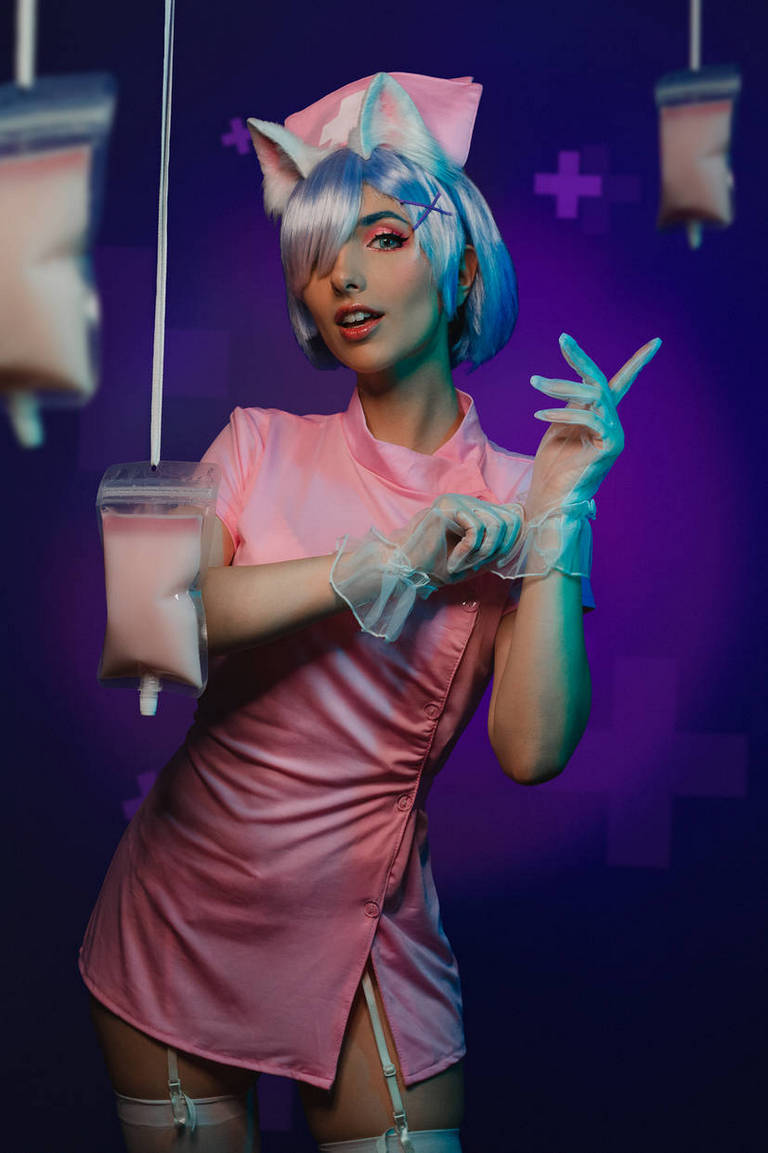 Re Zero - Starting Life in Another World - Rem (Kitty Nurse) Cosplay - visual exploration Re Zero - Starting Life in Another World - Rem (Kitty Nurse) Cosplay - visual exploration
