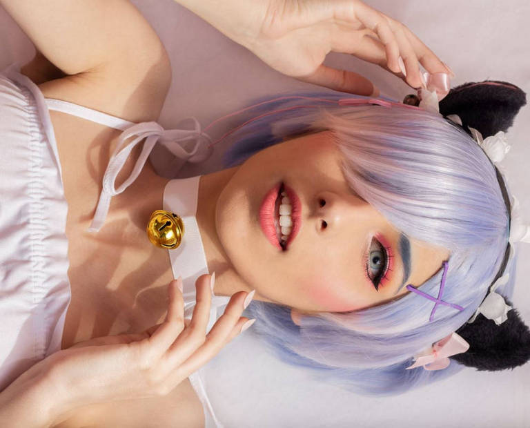 Re Zero - Starting Life in Another World - Rem (Neko) (Lingerie) Cosplay - apparel study