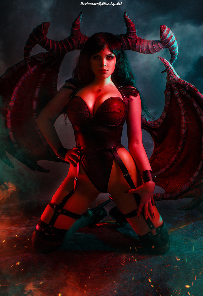 Succubus Original Vision Cosplay - sophisticated character portrait