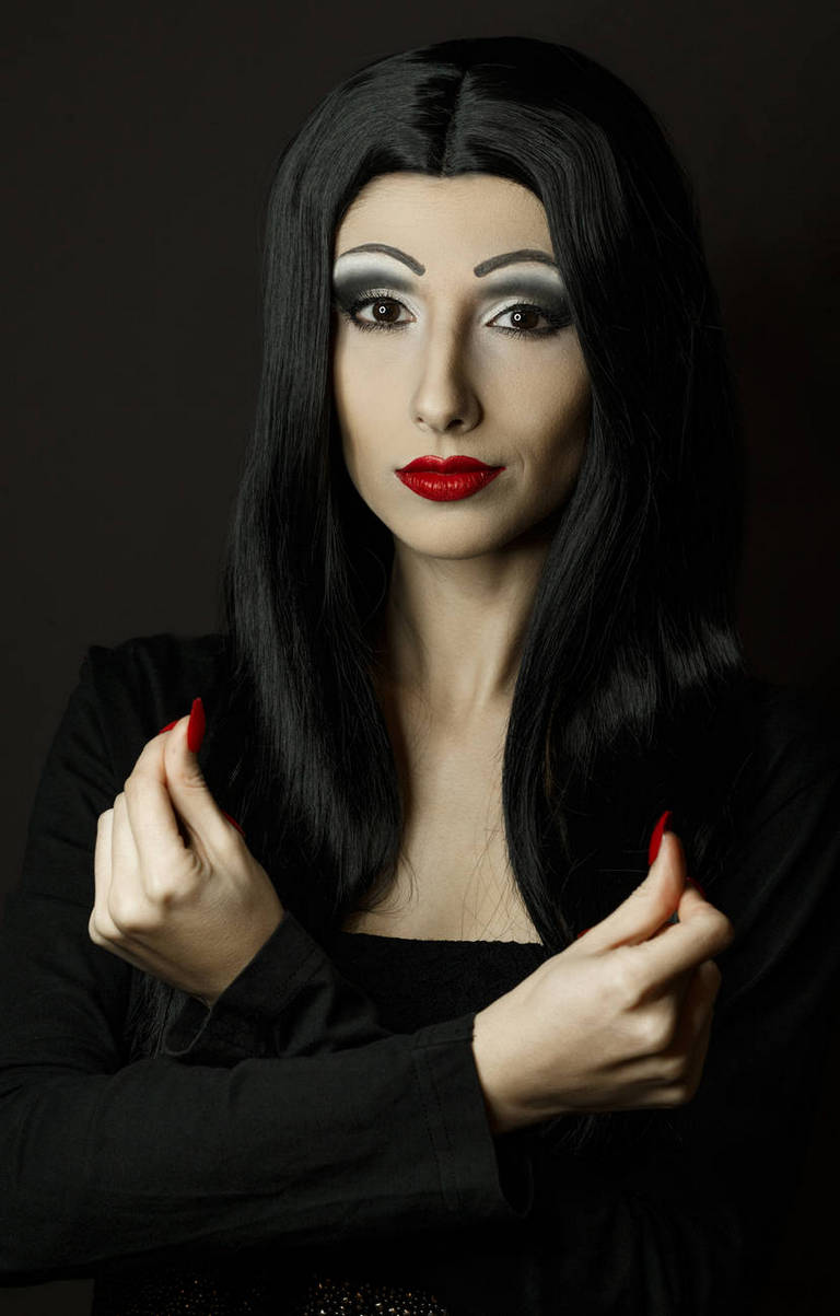 The Addams Family - Morticia Addams Cosplay - portrait photo