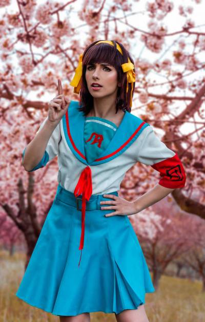 The Melancholy of Haruhi Suzumiya - Haruhi Suzumiya (God Knows) Cosplay