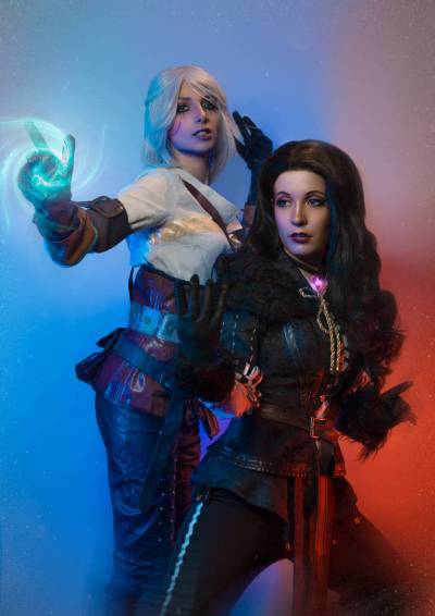 The Witcher 3 - Wild Hunt - Ciri (Cirilla Fiona Elen Riannon) & Yennefer of Vengerberg Cosplay