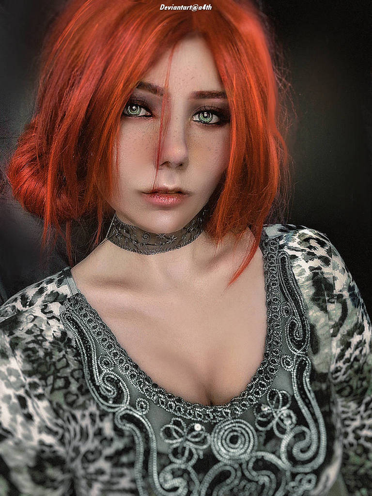 The Witcher 3 - Wild Hunt - Triss Merigold (Fourteenth of the Hill) Cosplay - costume show