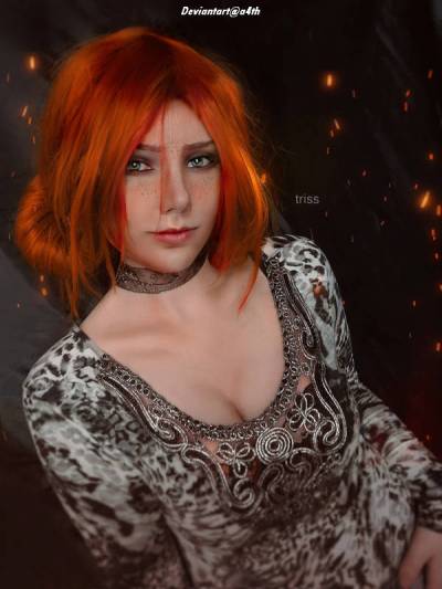 The Witcher 3 - Wild Hunt - Triss Merigold (Fourteenth of the Hill) Cosplay