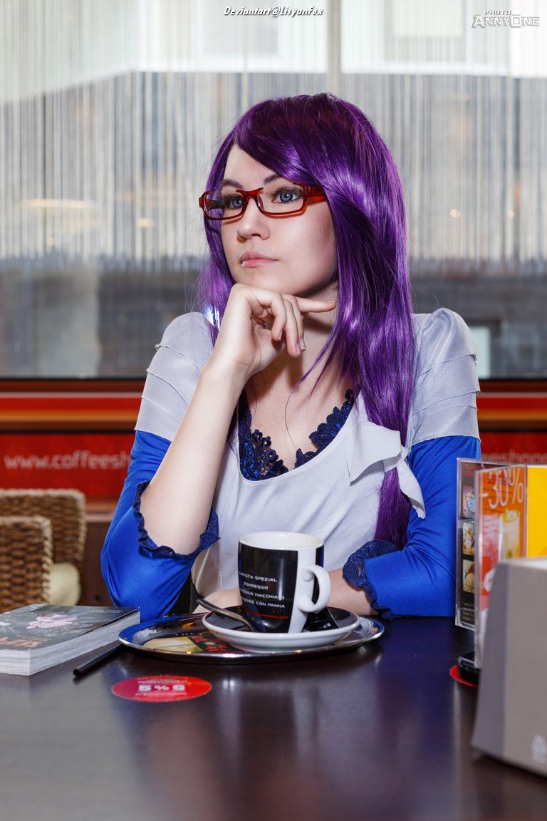 Tokyo Ghoul - Rize Kamishiro (Binge Eater) Cosplay - visual exploration Tokyo Ghoul - Rize Kamishiro (Binge Eater) Cosplay - visual exploration