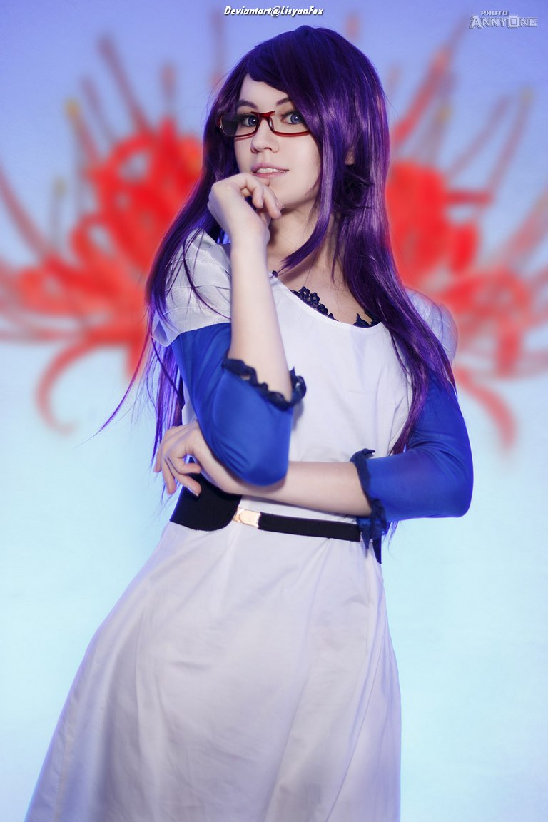 Tokyo Ghoul - Rize Kamishiro (Binge Eater) Cosplay - inspired capture Tokyo Ghoul - Rize Kamishiro (Binge Eater) Cosplay - inspired capture