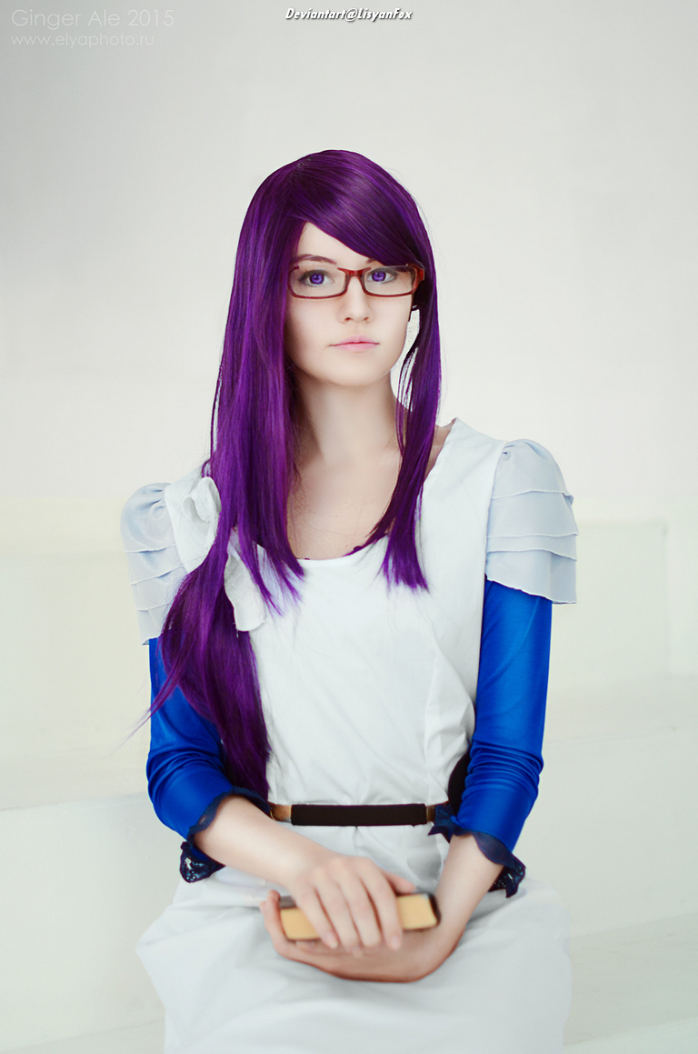 Tokyo Ghoul - Rize Kamishiro (Binge Eater) Cosplay - nuanced study Tokyo Ghoul - Rize Kamishiro (Binge Eater) Cosplay - nuanced study