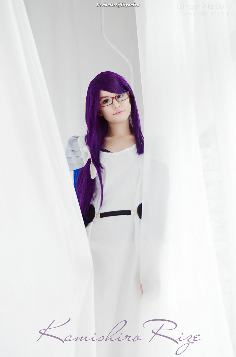 Tokyo Ghoul - Rize Kamishiro (Binge Eater) Cosplay - expressive portrait Tokyo Ghoul - Rize Kamishiro (Binge Eater) Cosplay - expressive portrait