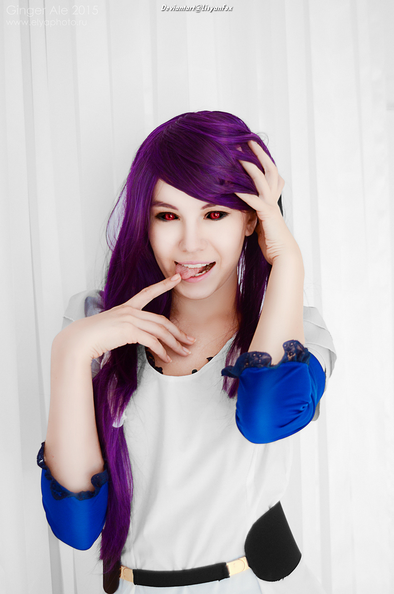 Tokyo Ghoul - Rize Kamishiro (Binge Eater) Cosplay - artistic framing Tokyo Ghoul - Rize Kamishiro (Binge Eater) Cosplay - artistic framing