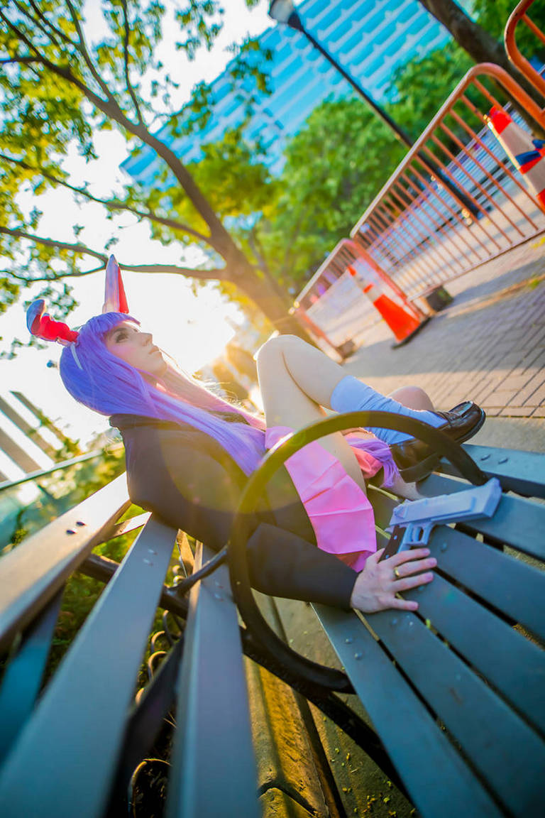 Touhou Project - Reisen Udongein Inaba Cosplay - artistic framing