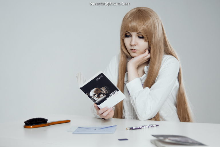 Blast of Tempest - Aika Fuwa (Magician of Zetsuen) Cosplay full length photo