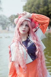 Code Geass - Euphemia li Britannia (Massacre Princess) (Cheerleader) Cosplay