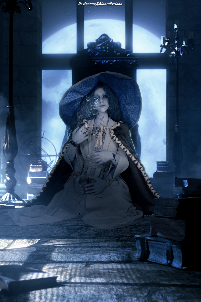 Elden Ring - Ranni the Witch (Lunar Princess Ranni) Cosplay full length photo