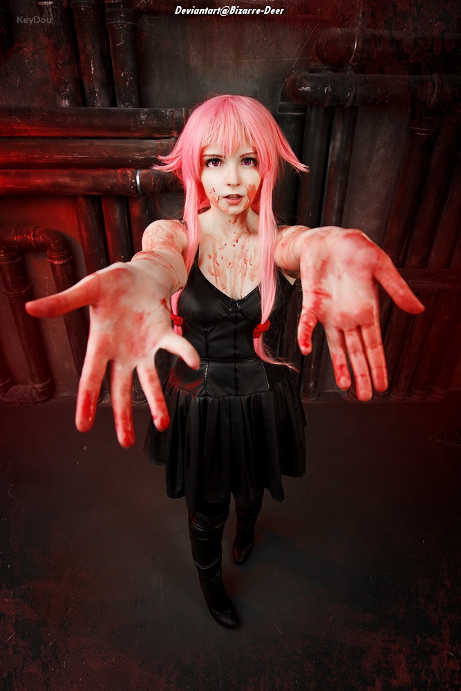 Future Diary - Yuno Gasai (Second) Cosplay character recreation portrait