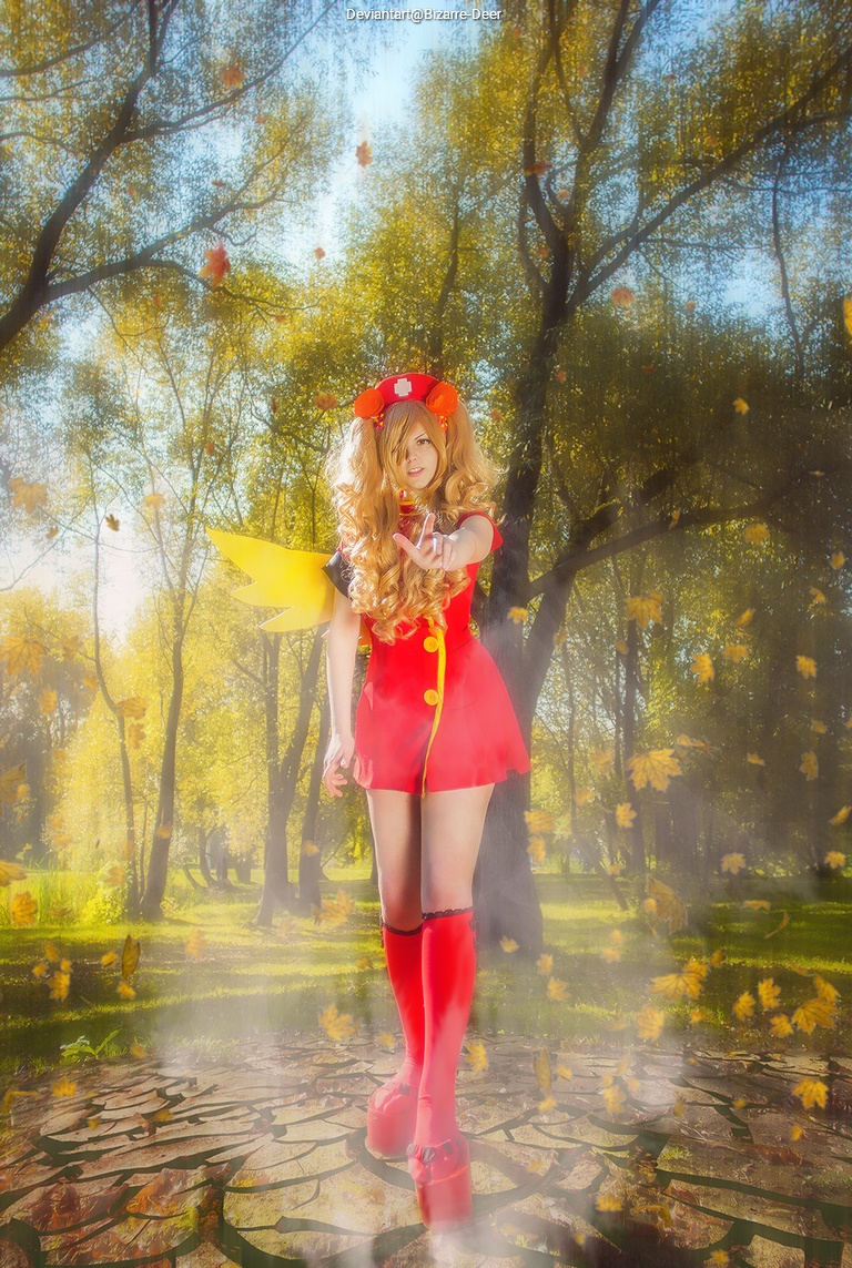 Good Luck Girl - Momiji Binboda (God of Misfortune) Cosplay full body character photo