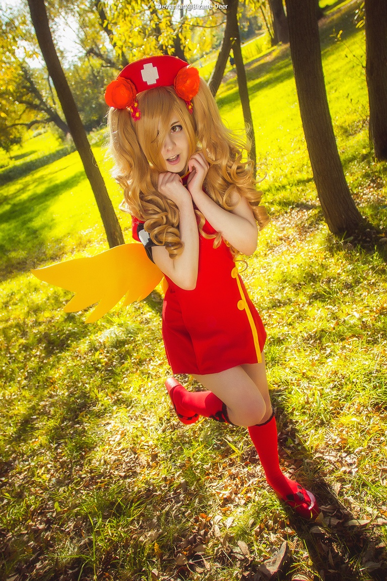 Good Luck Girl - Momiji Binboda (God of Misfortune) Cosplay full body portrait