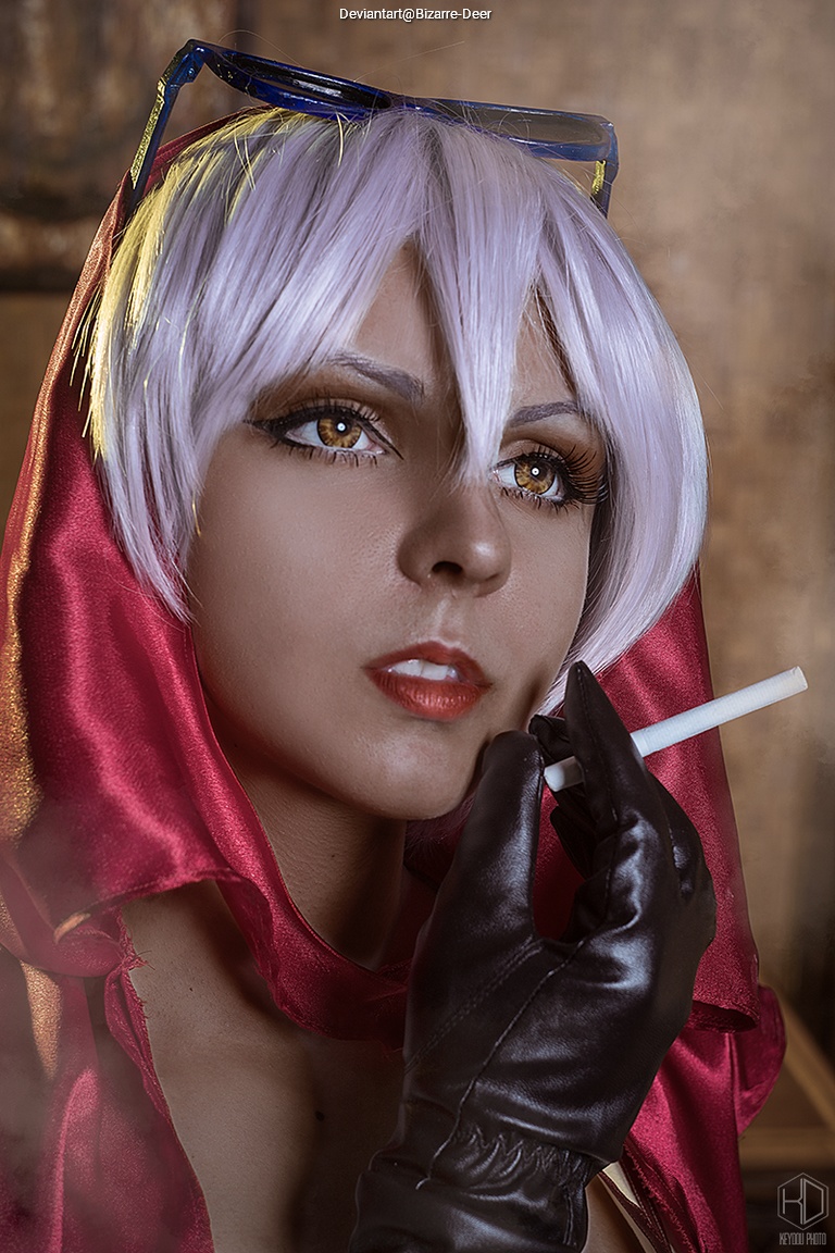 JoJos Bizarre Adventure - Mariah Cosplay - artistic framing portrait