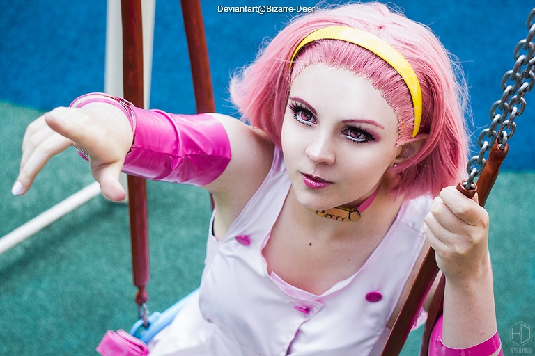 JoJos Bizarre Adventure - Reimi Sugimoto Cosplay full length photo