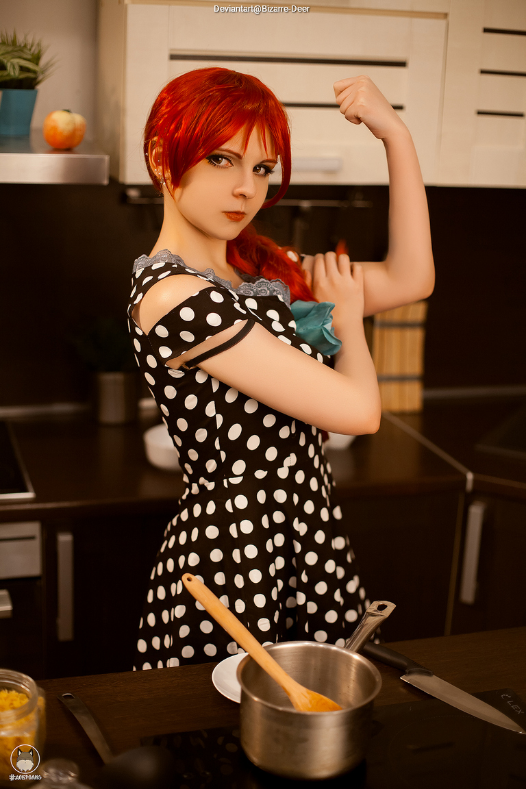 JoJos Bizarre Adventure - Shinobu Kawajiri Cosplay - costume portrait