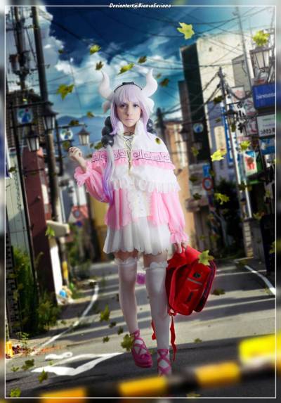 Miss Kobayashis Dragon Maid - Kanna Kamui (Kanna Kobayashi) Cosplay
