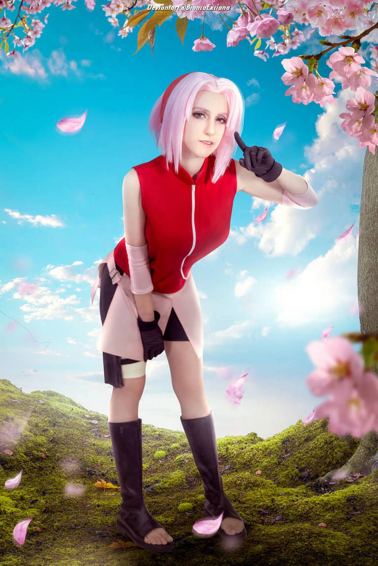 Naruto Shippuden - Sakura Haruno Cosplay - anime character costume photo