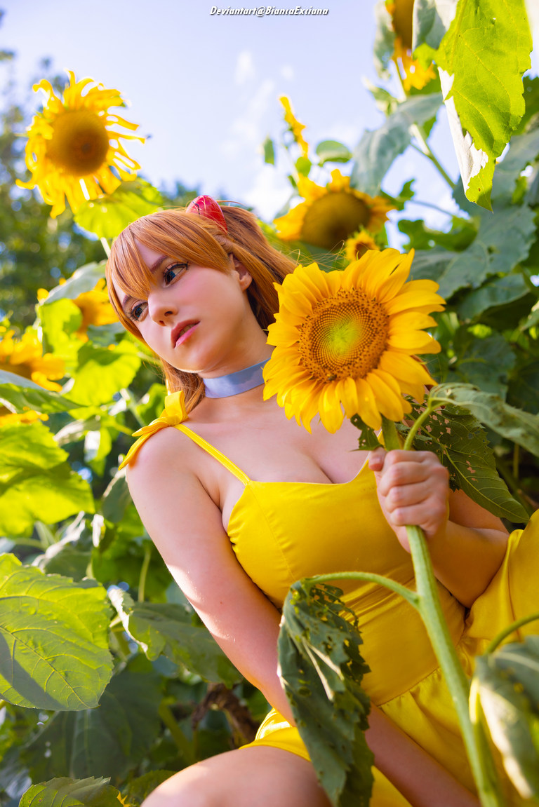 Neon Genesis Evangelion - Asuka Langley Sohryu (Sundress) Cosplay costume showcase portrait
