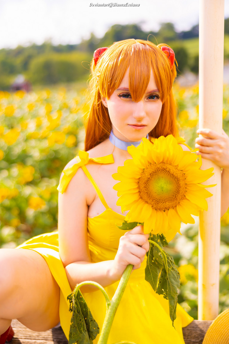 Neon Genesis Evangelion - Asuka Langley Sohryu (Sundress) Cosplay character costume portrait