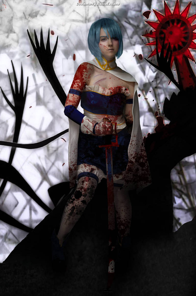 Puella Magi Madoka Magica (Madoka Magica) - Elsa Maria Cosplay full length photo