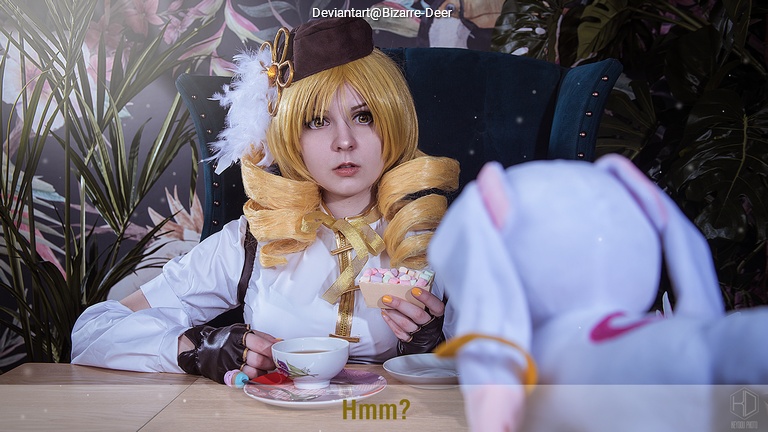 Puella Magi Madoka Magica (Madoka Magica) - Mami Tomoe Cosplay full body portrait