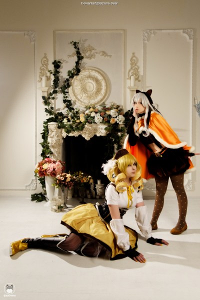 Puella Magi Madoka Magica (Madoka Magica) - Mami Tomoe & Nagisa Momoe Cosplay