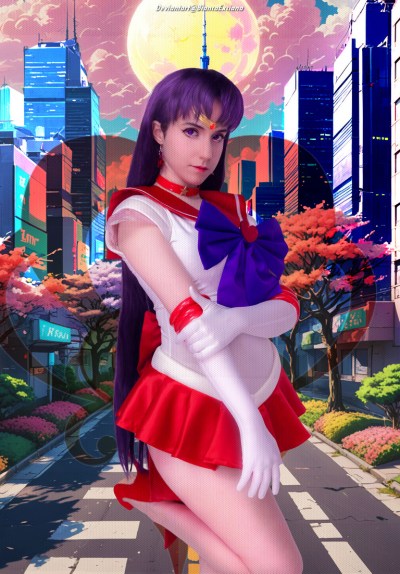 Sailor Moon - Rei Hino (Sailor Mars) Cosplay