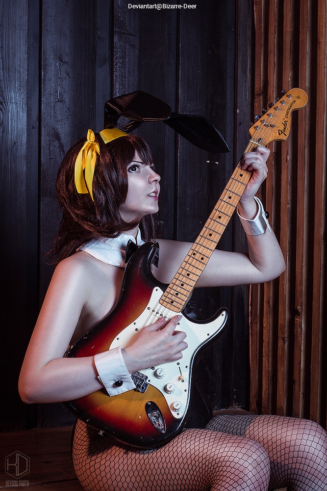 The Melancholy of Haruhi Suzumiya - Haruhi Suzumiya (God Knows) (Bunny) Cosplay character costume portrait