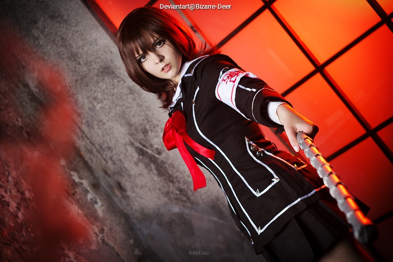 Vampire Knight - Yuki Kuran (Yuki Cross) Cosplay full body portrait
