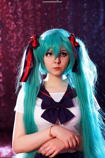 Vocaloid - Hatsune Miku (Bottle) Cosplay