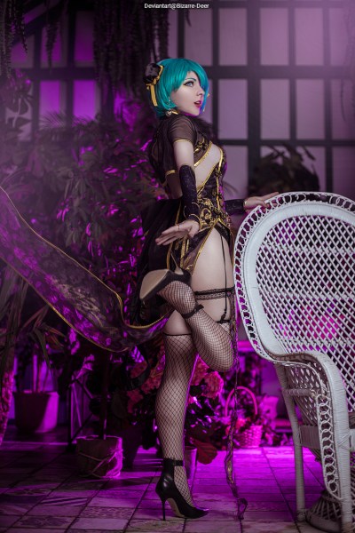 Vocaloid - Hatsune Miku (Canary) Cosplay