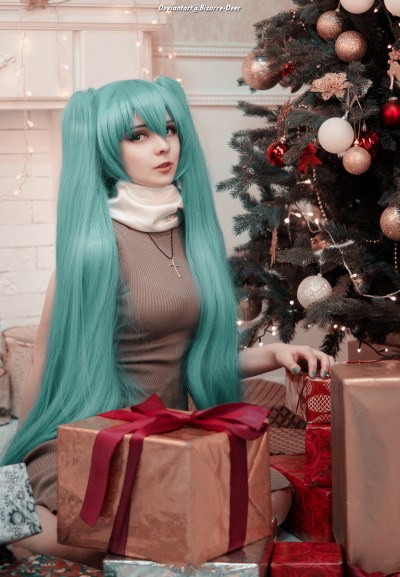 Vocaloid - Hatsune Miku (Christmas) Cosplay