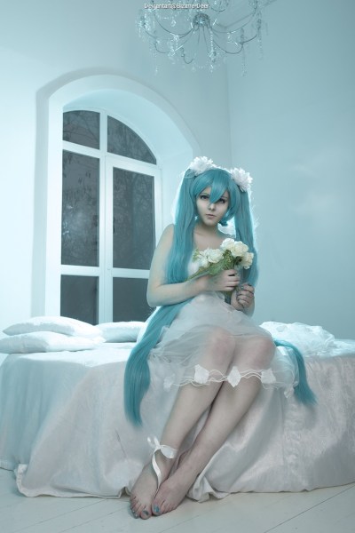 Vocaloid - Hatsune Miku (Last Night Good Night) Cosplay