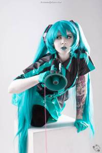 Vocaloid - Hatsune Miku (Love is War) Cosplay